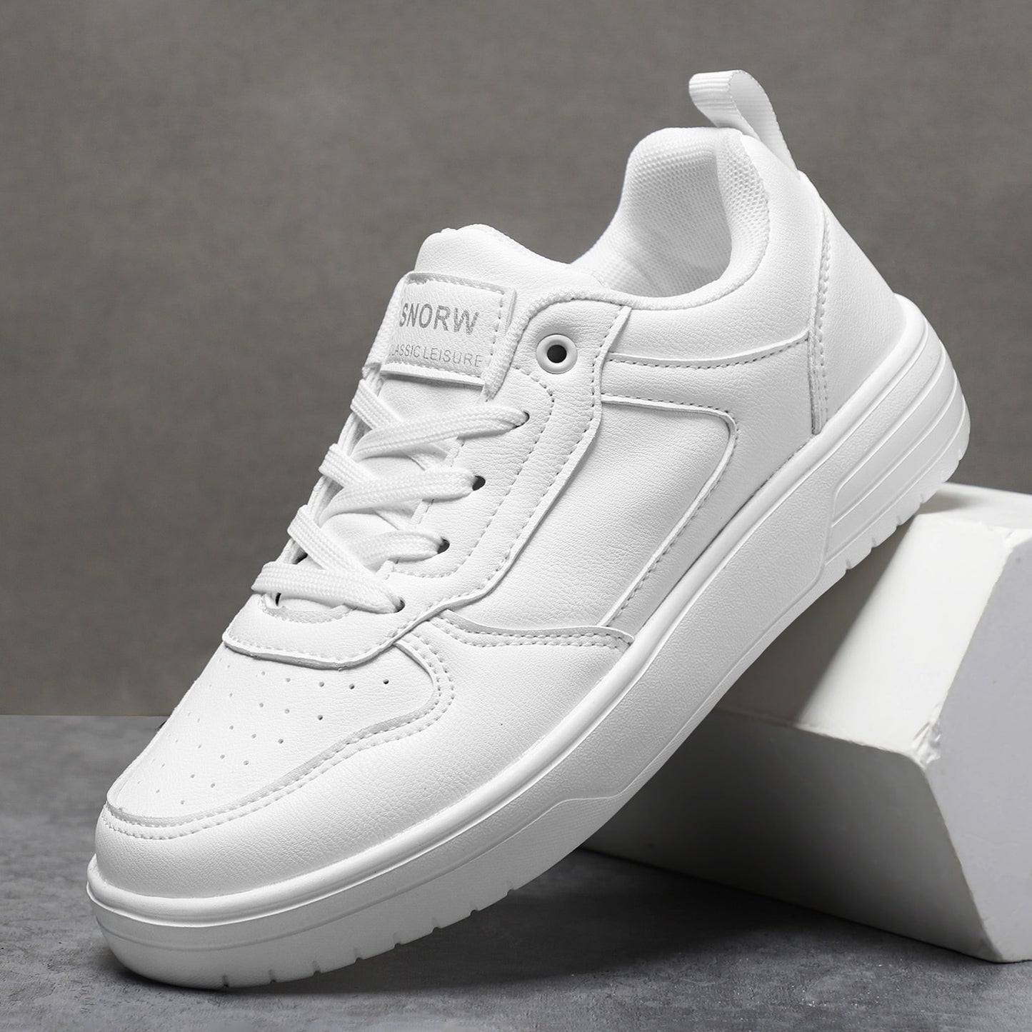 Couple style lightweight EVA classic sports white shoes