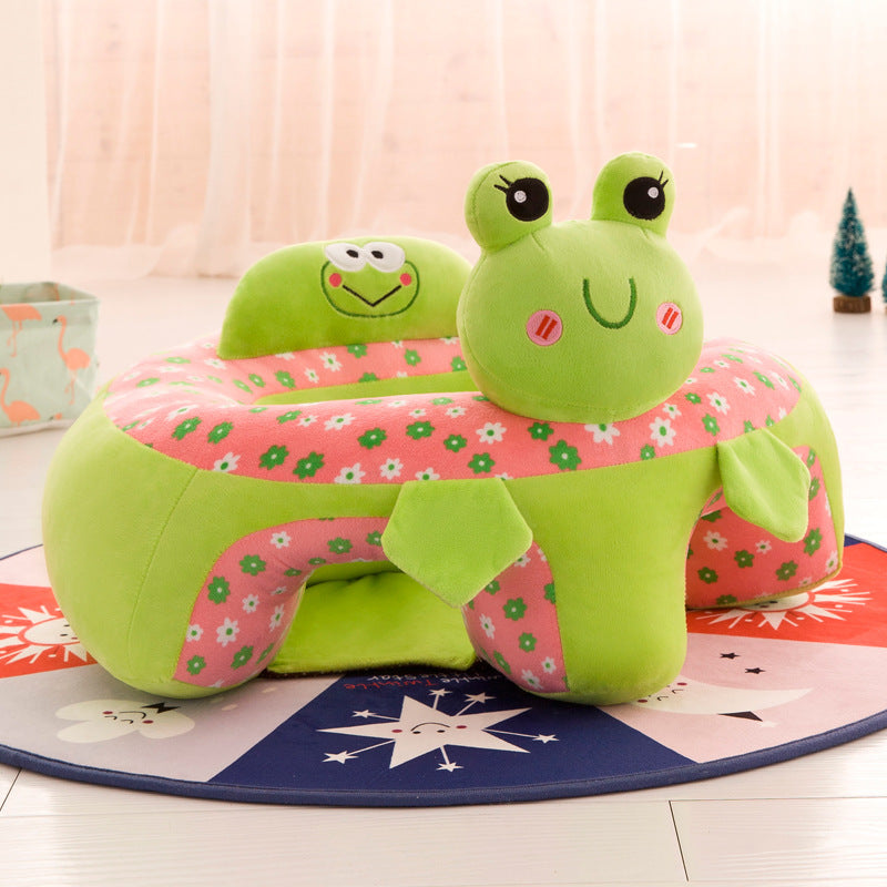 New cartoon baby learning chair child safety sofa plush toy infant anti-fall seat creative gift