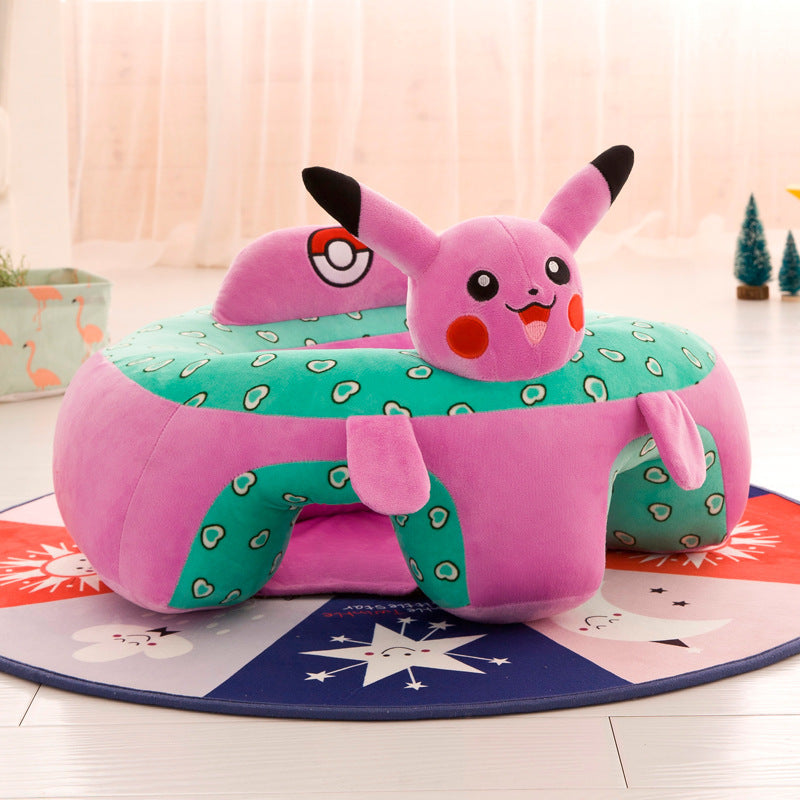 New cartoon baby learning chair child safety sofa plush toy infant anti-fall seat creative gift