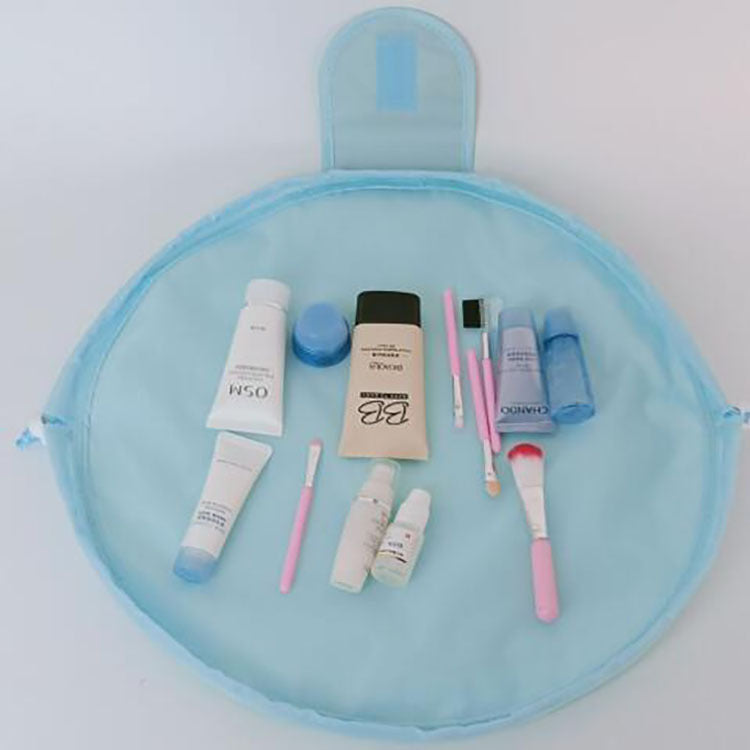 New color lazy makeup bag printing drawstring cosmetic bag storage bag portable travel cosmetic storage bag