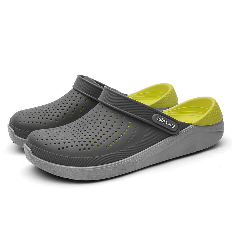 New jelly color men's and women's indoor and outdoor EVA beach shoes