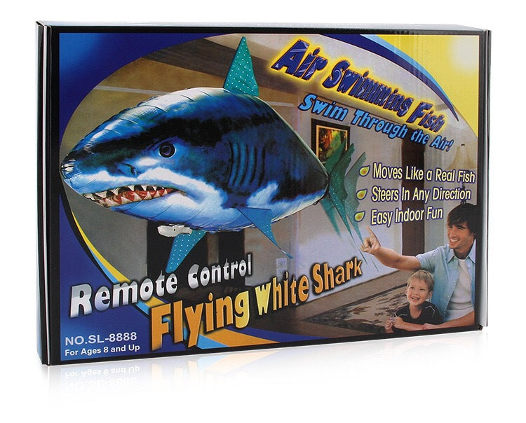 New remote control flying fish inflatable shark flying fish remote control shark air flying fish children's toys