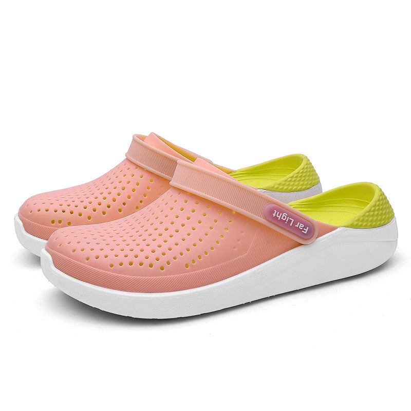 New jelly color men's and women's indoor and outdoor EVA beach shoes