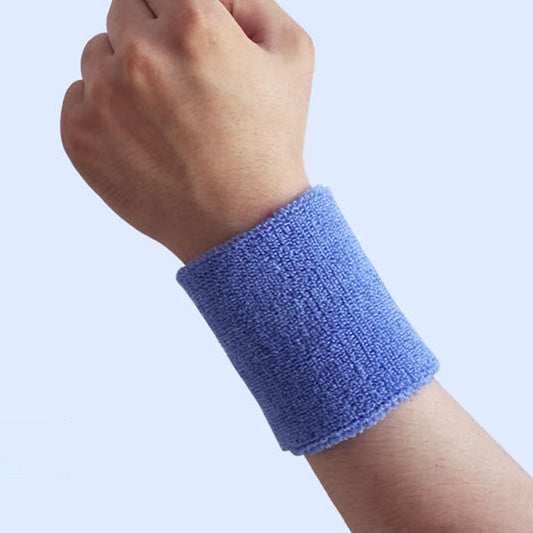 Sports towel wristbands cotton wristbands multicolor optional badminton basketball protective gear