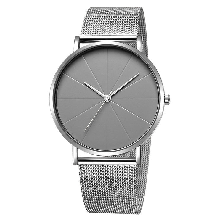 Men's fashion watch ladies minimalist style mesh with quartz watch Geneva watch watch