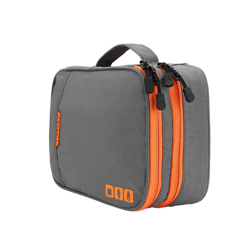 Cross-border multifunctional mobile power data cable storage bag waterproof travel digital storage bag