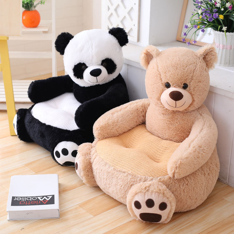 Children cartoon plush sofa creative cute panda tatami plush toy