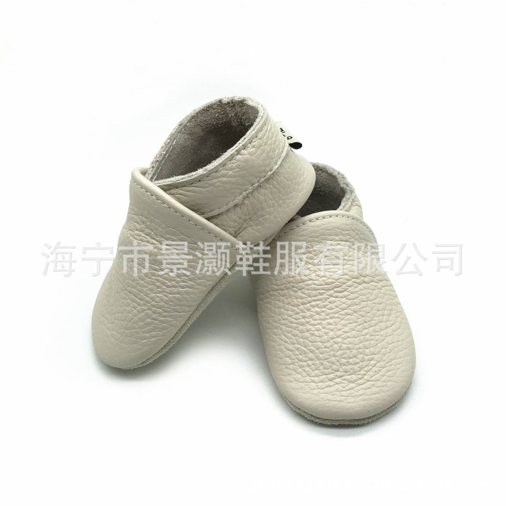 Baby shoes indoor elastic to prevent a drop