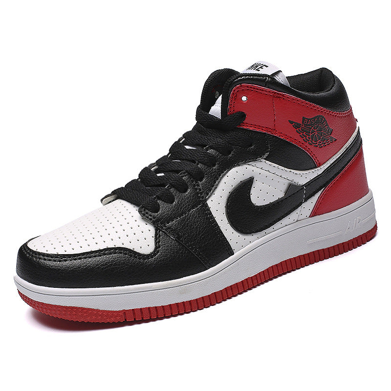 Korean casual sports basketball shoes wild students high-top shoes