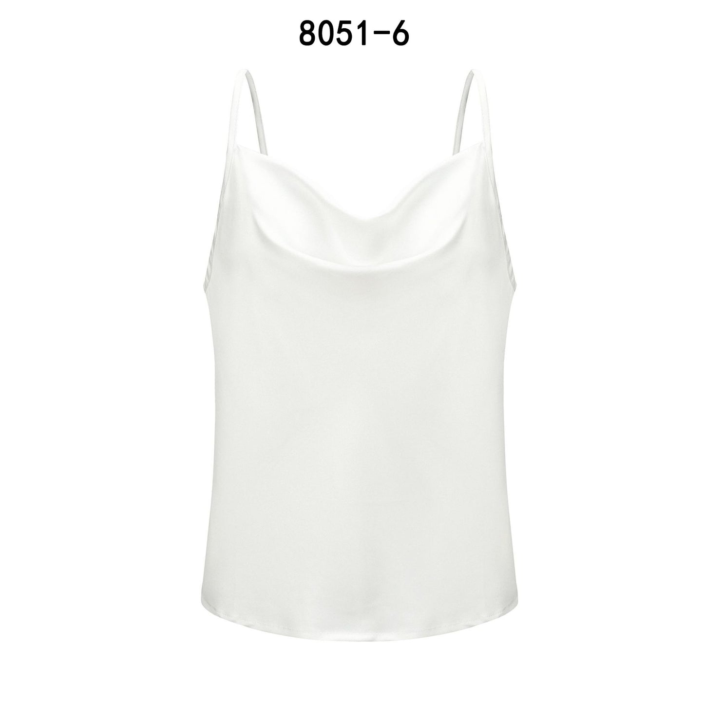 European and American solid color camisole vest women's outer wear camisole tops