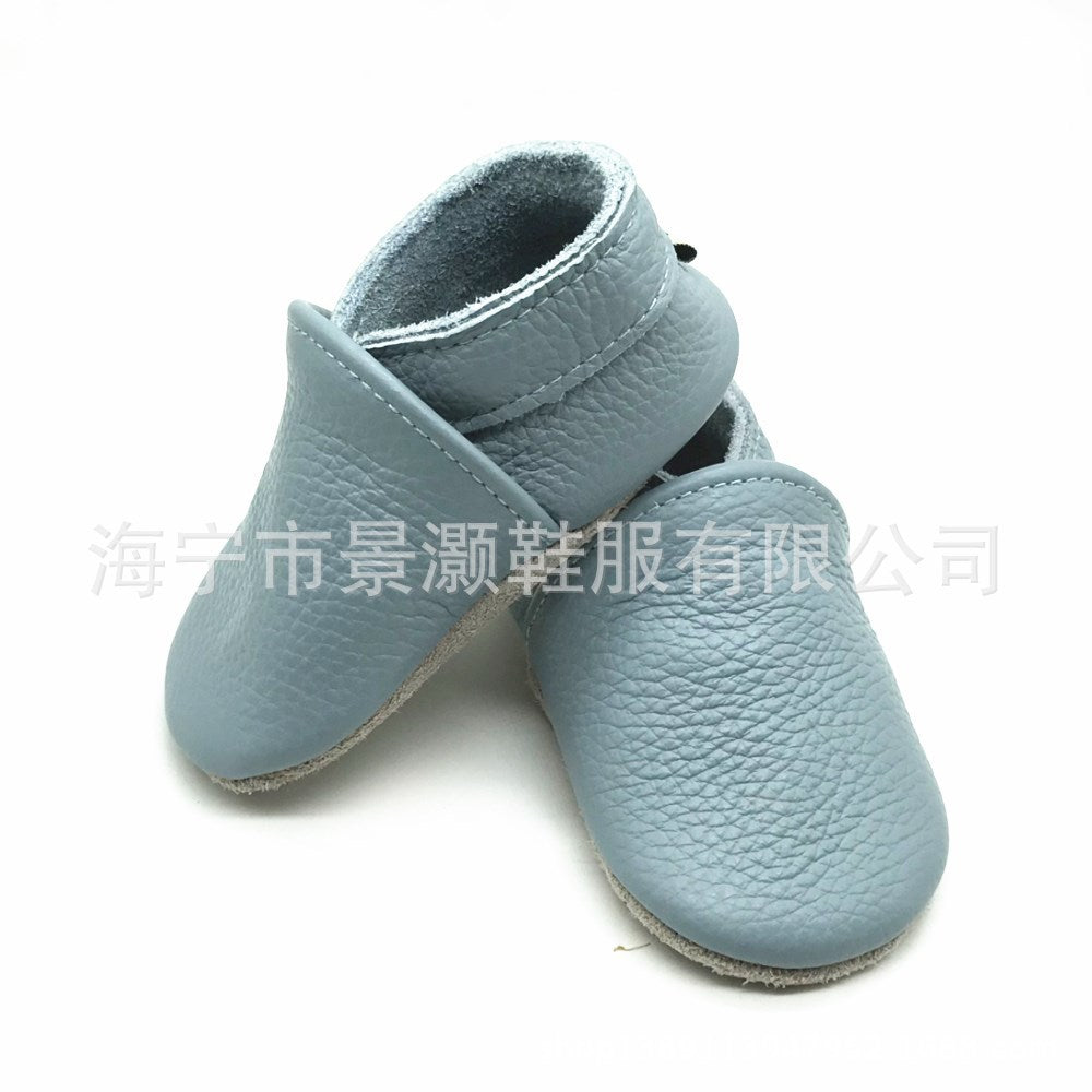 Baby shoes indoor elastic to prevent a drop