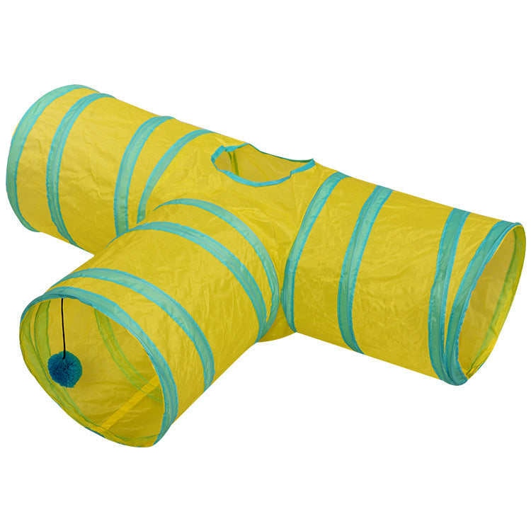 Pet cat and dog tunnel-type toys
