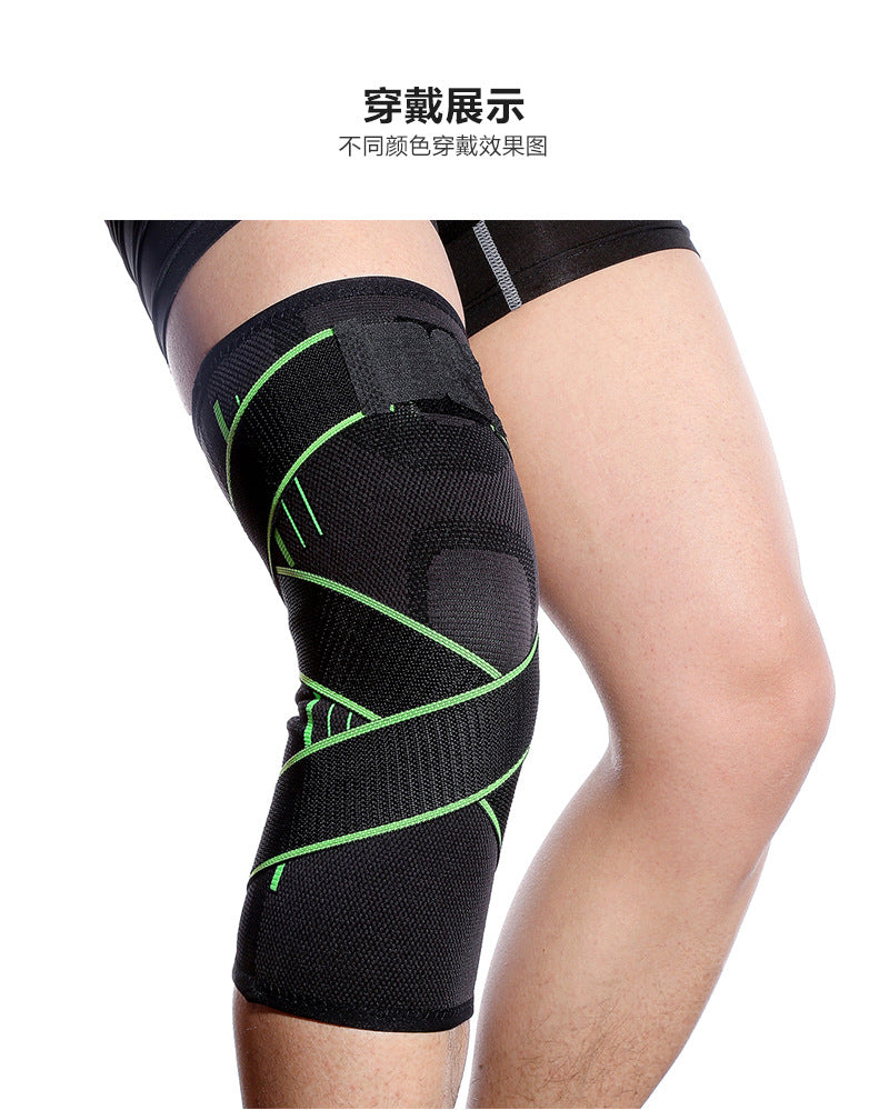 Summer Breathable Meniscus Kneepads Sports Safety Guards Kneepads Nylon Fitness Basketball Kneepads