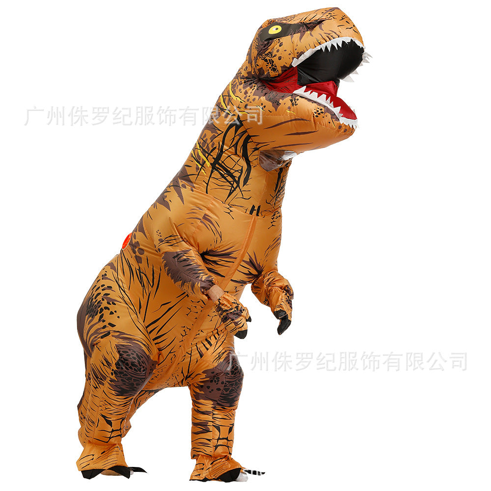 Tyrannosaurus dinosaur inflatable clothing children funny creative Christmas Eve Halloween inflatable clothing stall toys