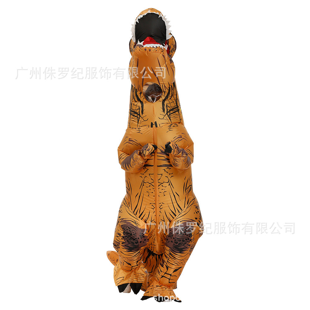 Tyrannosaurus dinosaur inflatable clothing children funny creative Christmas Eve Halloween inflatable clothing stall toys