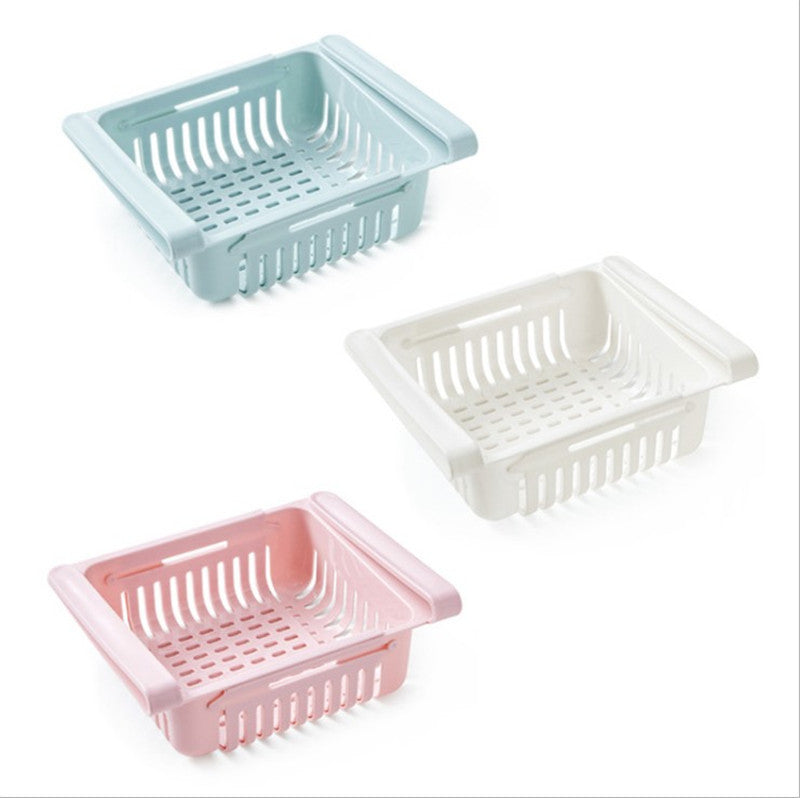 Cross-border hot style kitchen refrigerator storage box sundries sorting box food and beverage drawer storage box storage rack