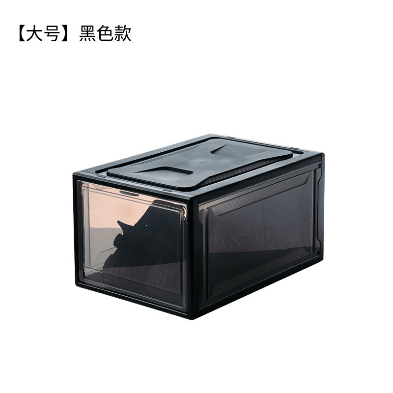 Storage box transparent sports shoes basketball shoes shoe box high-top sneakers wall collection display shoe cabinet