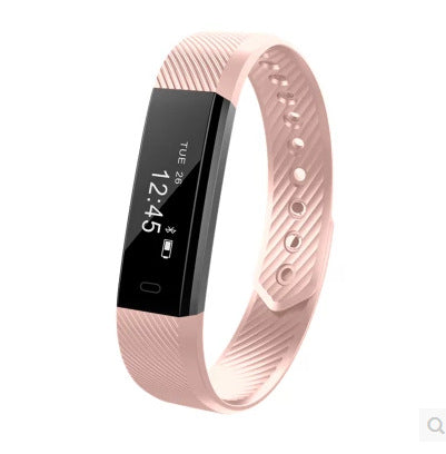 ID115 Fitness Tracker Waterproof Smart Bracelet Vibrating Alarm Clock Smart Band Hembeer Fitness Watch Wristband