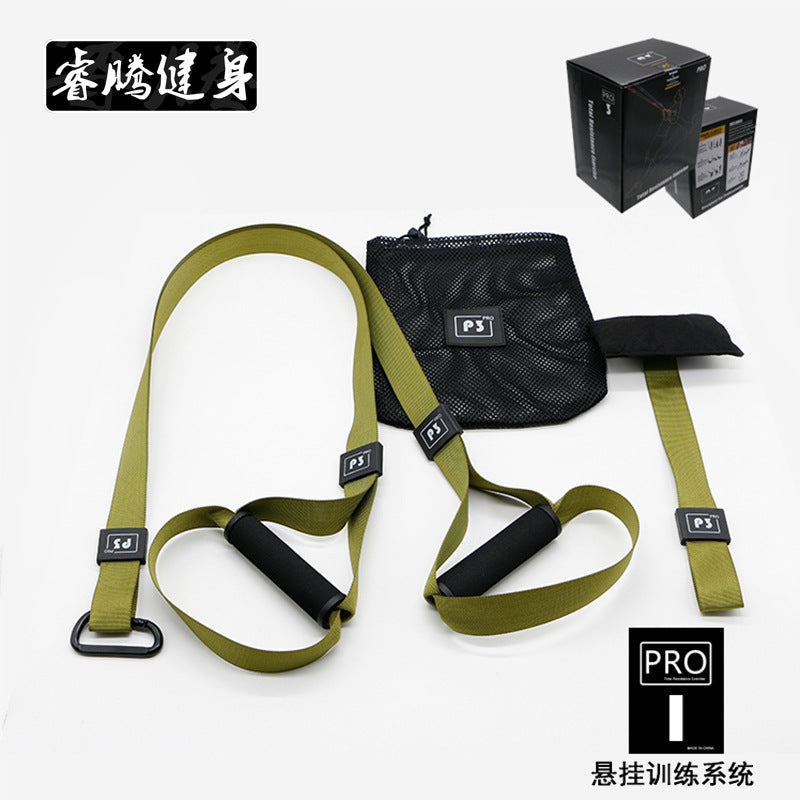 Suspension training belt pull rope yoga belt fitness belt TRP3X tensioner