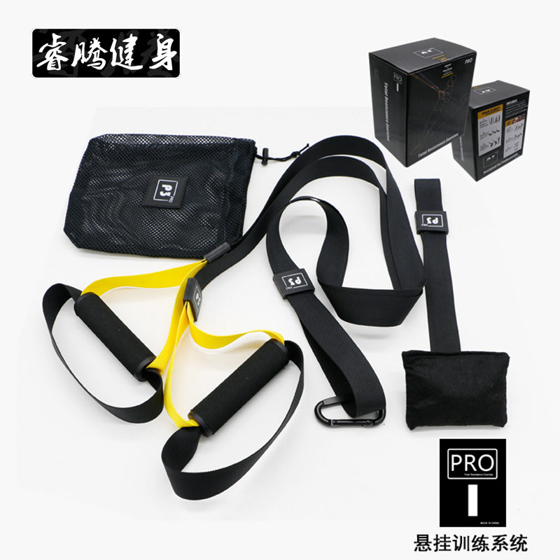 Suspension training belt pull rope yoga belt fitness belt TRP3X tensioner