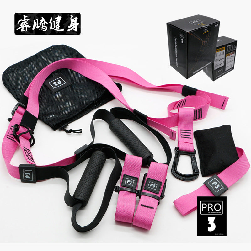 Suspension training belt pull rope yoga belt fitness belt TRP3X tensioner