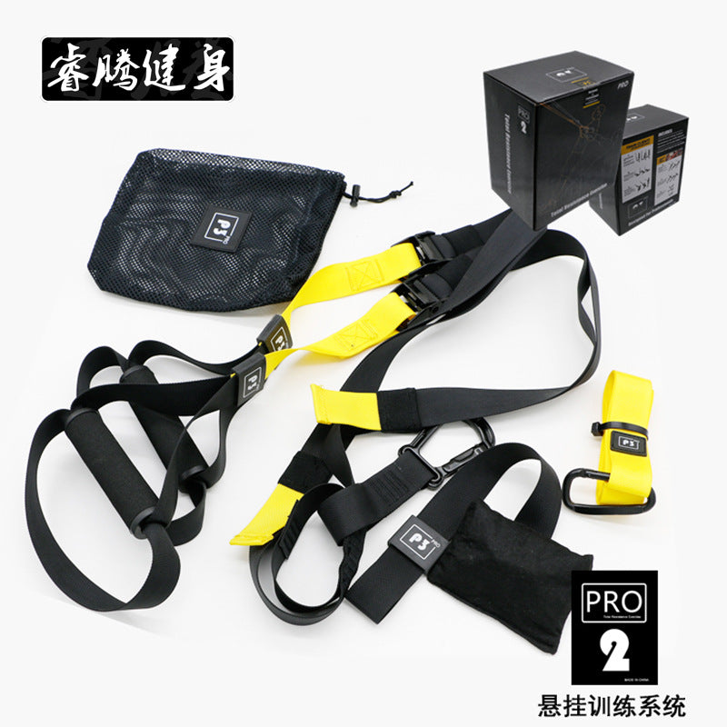 Suspension training belt pull rope yoga belt fitness belt TRP3X tensioner