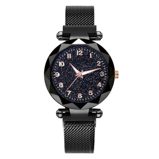Magnetic Starry Sky Women Wrist Watch For Ladies Top Brand Luxury Watch Rose Gold relogio feminino Female Clock