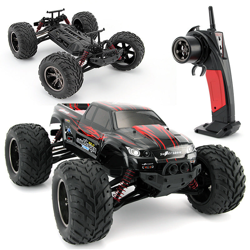 Xinlehong 9115 remote control car 1:12 high-speed off-road 2.4g big foot climbing car children's electric toy car model