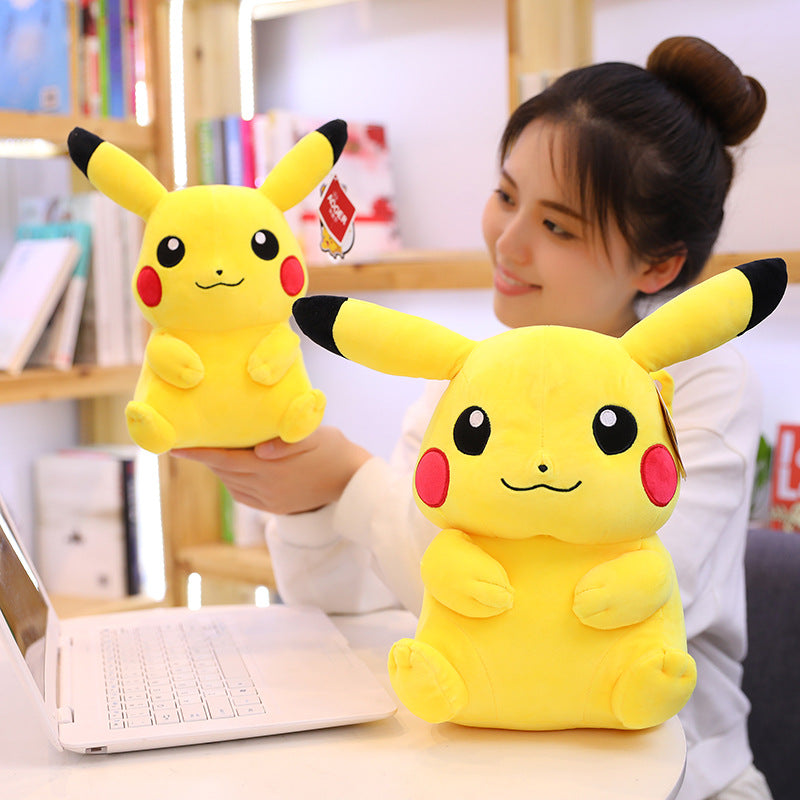 Pikachu plush toy Pokemon doll Pikachu cute Pokemon doll