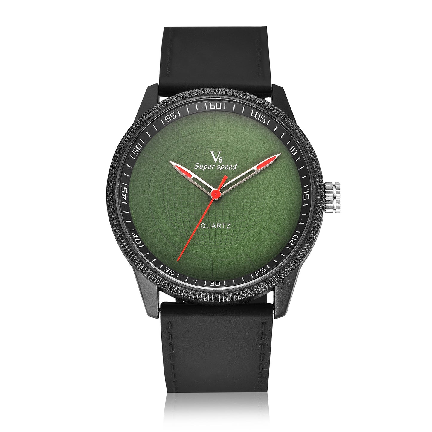 v6 fashion B013 fashion simple scale waterproof belt quartz watch