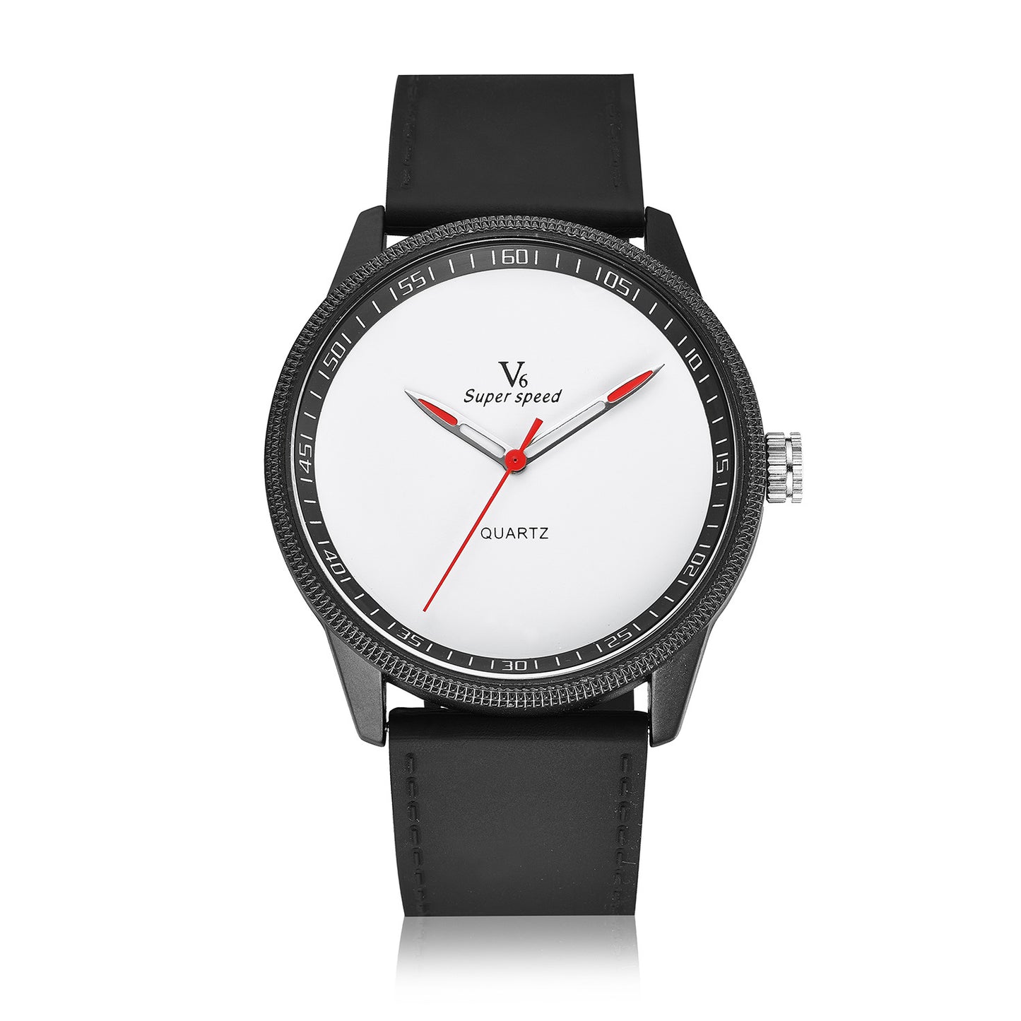 v6 fashion B013 fashion simple scale waterproof belt quartz watch