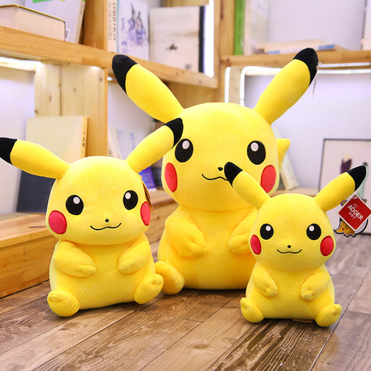 Pikachu plush toy Pokemon doll Pikachu cute Pokemon doll