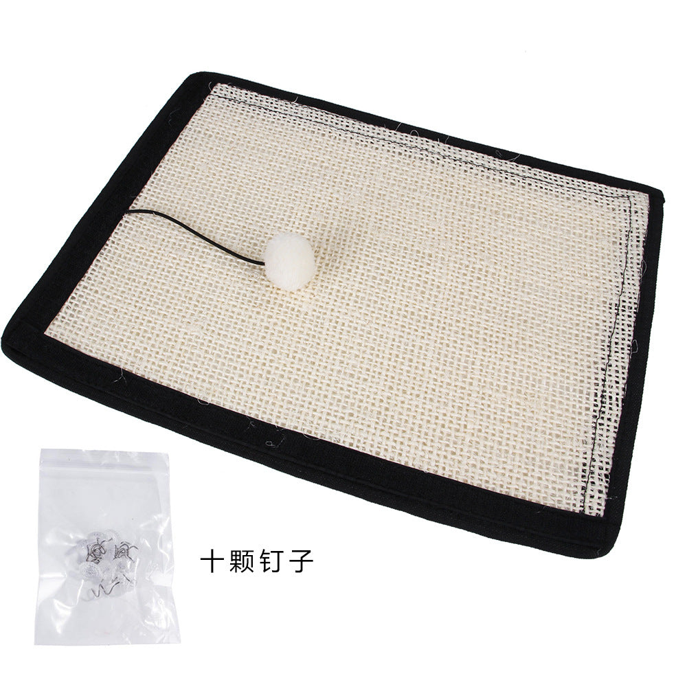 Furniture Protect Cat Kitten Scratch Board Pad Sisal Scratcher Mat Claws Care Cat Toy Product Sofa Scratching Post Protect