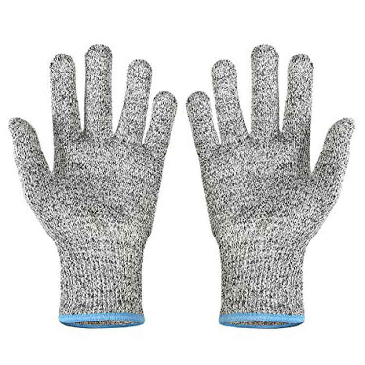 HPPE 5 cut-proof gloves Food grade kitchen garden gardening gloves slaughter fishing gloves