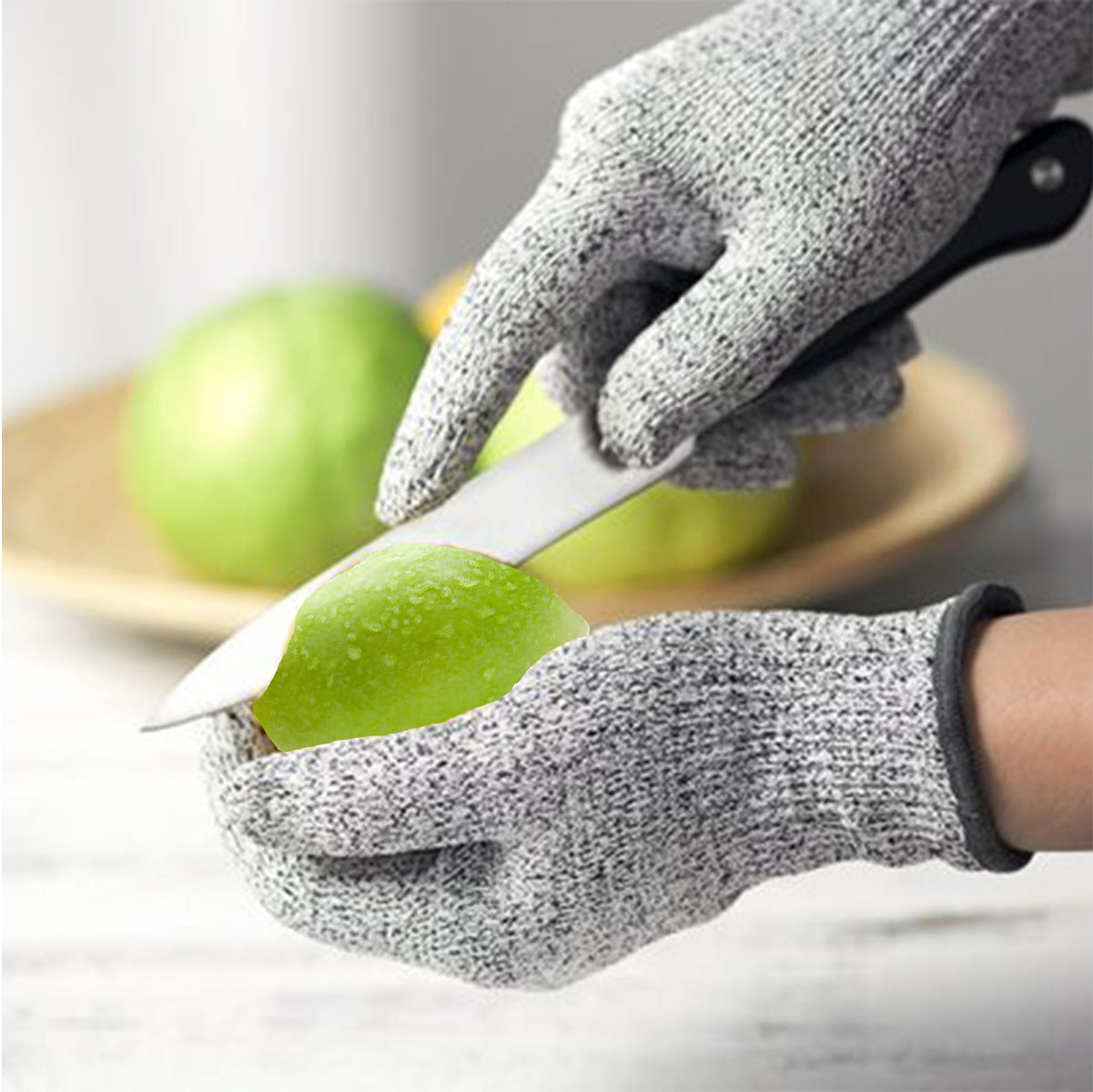 HPPE 5 cut-proof gloves Food grade kitchen garden gardening gloves slaughter fishing gloves