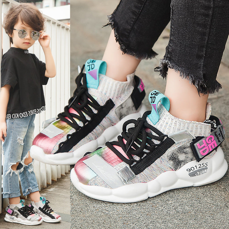 Fashion Casual Children Shoes for Girl Sport Running Child Shoes