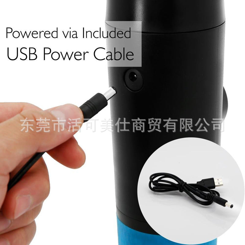 Cross-border USB charging version mini Italian concentrated portable coffee machine car coffee powder capsule two in one