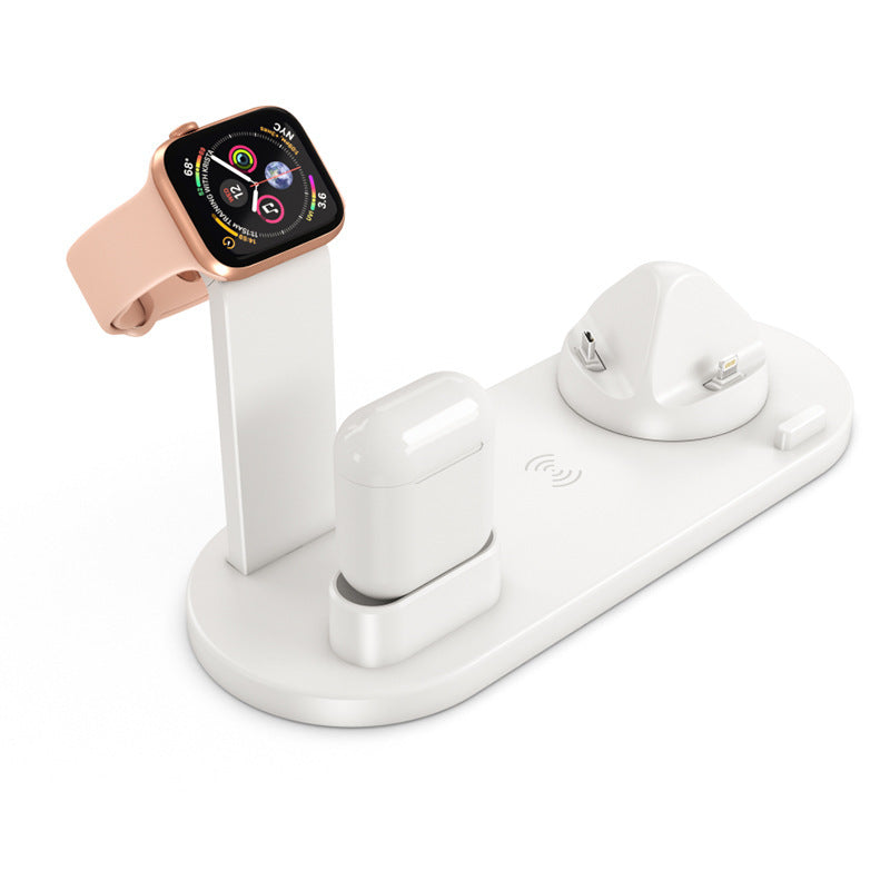 Wireless charging base iWatch three-in-one bracket for Apple mobile phone headset Watch 10W wireless charging