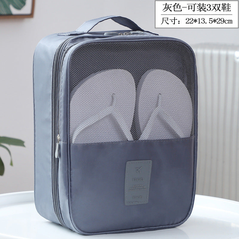 Oxford cloth shoe bag travel storage three shoe bag storage bag bag outing travel shoe bag