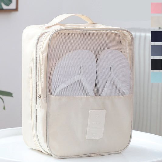 Oxford cloth shoe bag travel storage three shoe bag storage bag bag outing travel shoe bag