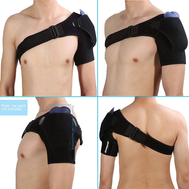 Sports shoulder pads