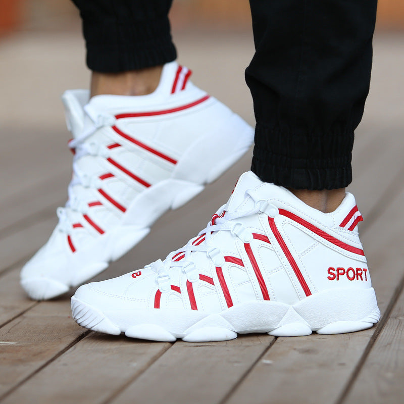 Cross-border high-top basketball casual breathable sneakers