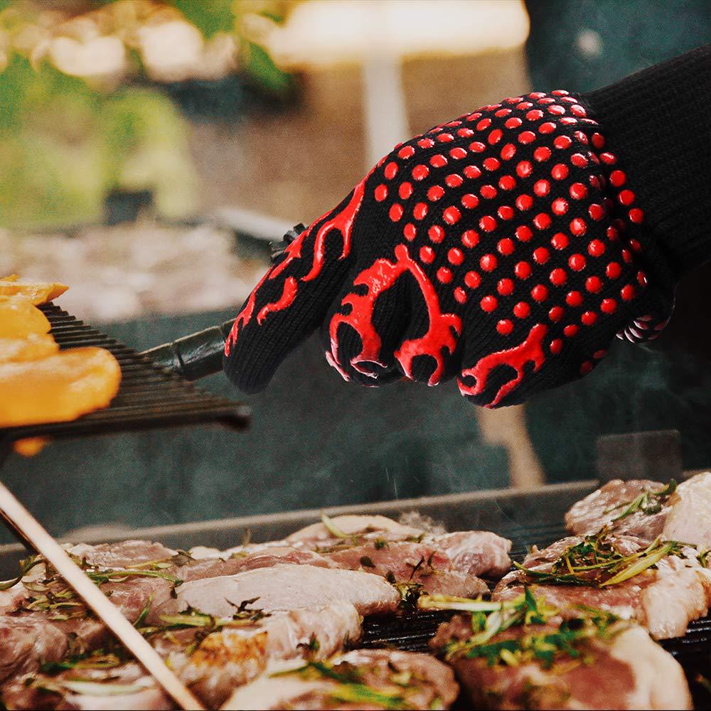 High temperature heat resistant gloves kitchen gloves barbecue gloves