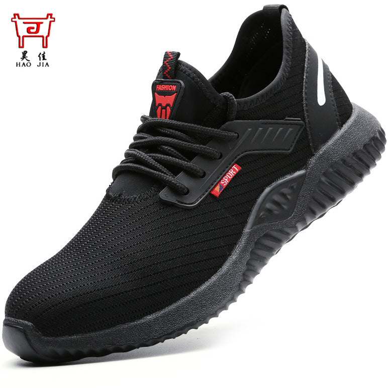 Anti-smashing anti-piercing work shoes light non-slip breathable hiking shoes