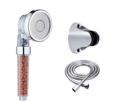 Negative ion shower Tomaline shower booster water saving large hand-held booster shower head bathroom set