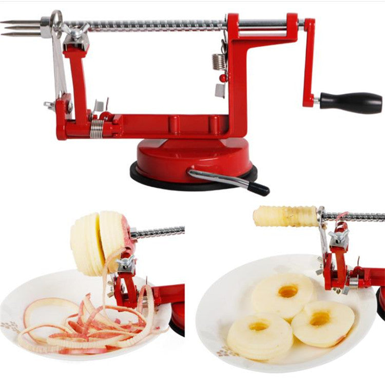 Manual apple peeler hand crank apple scraper kitchen tool peeling scraper three-in-one apple peeler