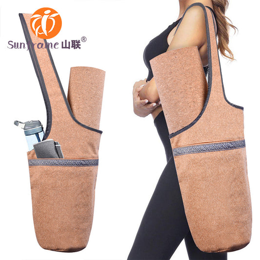 Shanlian Cork Yoga Backpack Yoga Mat Backpack Strong Encryption Yoga Mat Backpack
