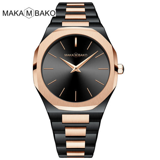 Japan Movement High Quality Waterproof Stainless Steel Ladies Top Luxury Brand New Gold Black Square Women Wrist Watches