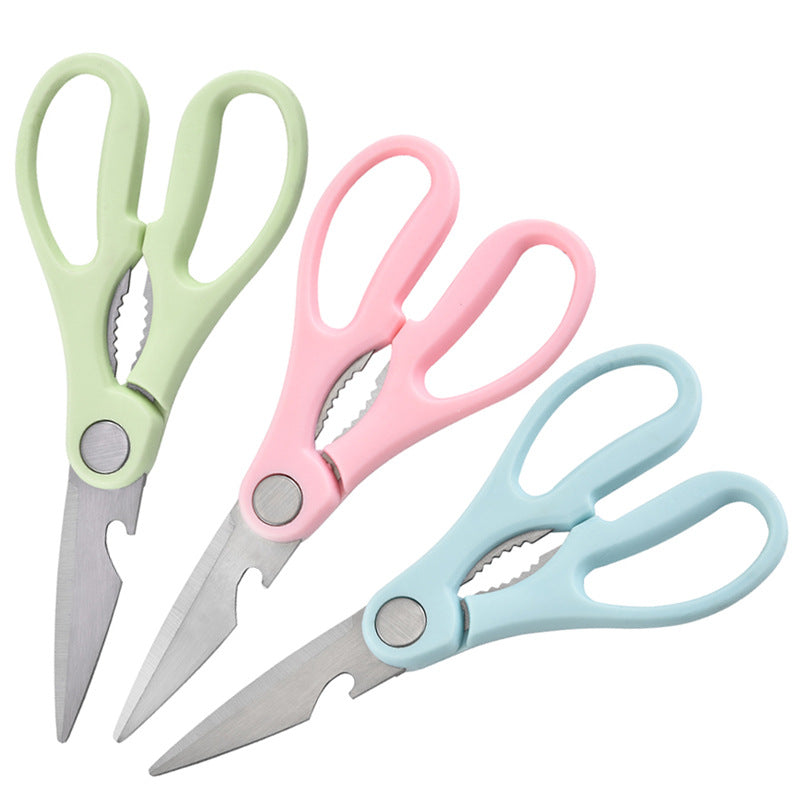 Stainless steel multifunctional kitchen scissors