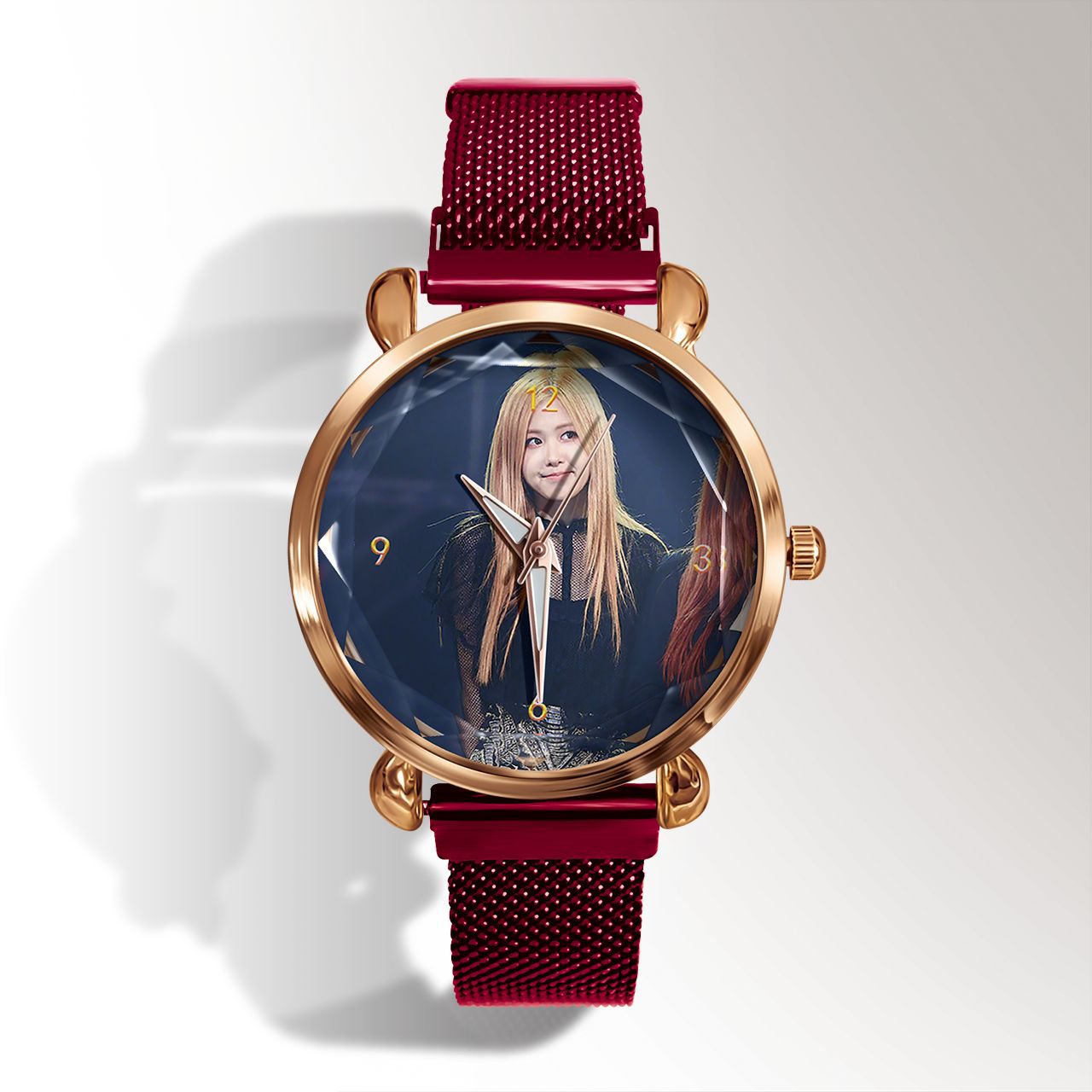 Hot girl group BLACKPINK watch girls fashion trend magnetic buckle watch quartz watch